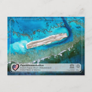 Carte Postale UNESCO - Papahānaumokuākea - French Frigate Shoals