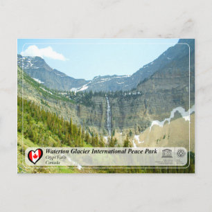Carte Postale UNESCO - Parc international de la paix du glacier 