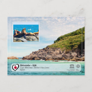 Carte Postale UNESCO - Shiretoko - 知 床 - Cape Shiretoko