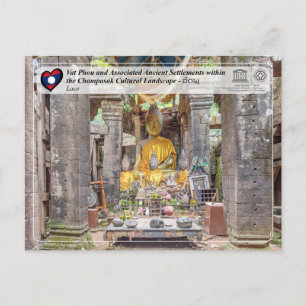 Carte Postale UNESCO - Site de Vat Phou et paysage culturel de C