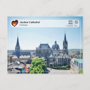 Carte Postale UNESCO WHS - Aix-la-Chapelle Cathedral