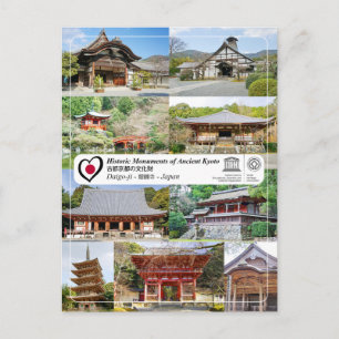 Carte Postale UNESCO WHS - Ancien Kyoto - Daigo-ji - 醍醐寺