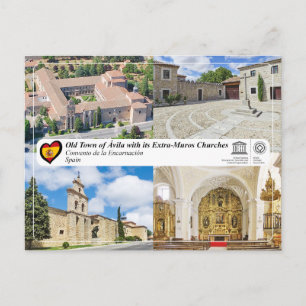 Carte Postale UNESCO WHS - Ávila - Couvent de l'Incarnation