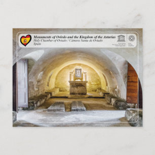 Carte Postale UNESCO WHS - Cámara Père Noël de Oviedo