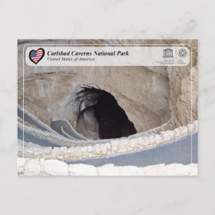 Carte Postale UNESCO WHS - Carlsbad Caverns Parc national Postca