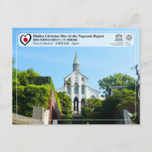 Carte Postale UNESCO WHS - Cathédrale d'Oura - 大 浦 天 主 堂