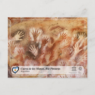 Carte Postale UNESCO WHS - Cueva de las Manos, Río Pintura