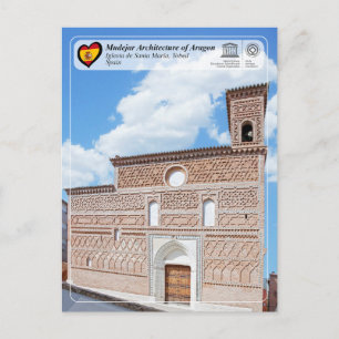 Carte Postale UNESCO WHS - Église de Santa María