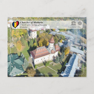 Carte Postale UNESCO WHS - Églises de Moldavie - Suceava