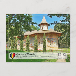 Carte Postale UNESCO WHS - Eglises de Moldavie - Voronet