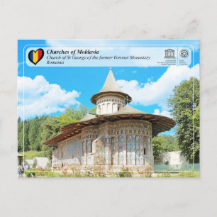 Carte Postale UNESCO WHS - Eglises de Moldavie - Voronet