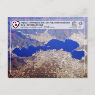 Carte Postale UNESCO WHS - Fujisan - Lac Kawaguchiko - 河 口 湖