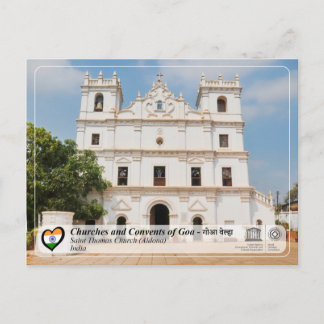 Carte Postale UNESCO WHS - Goa - Eglise Saint Thomas (Aldona)