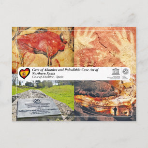 Carte Postale UNESCO WHS - Grotte d'Altamira / Cueva de Altamira