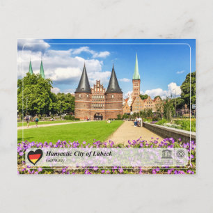 Carte Postale UNESCO WHS - Hanseatic City of Lübeck