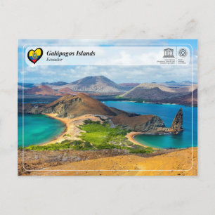 Carte Postale UNESCO WHS - Îles Galápagos