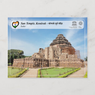 Carte Postale UNESCO WHS - Konark Sun Temple
