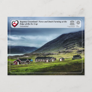 Carte Postale UNESCO WHS - Kujataa Groenland - Agriculture inuit