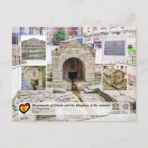 Carte Postale UNESCO WHS - La Source de Foncalada