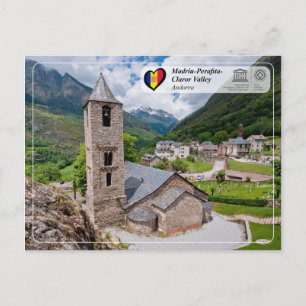 Carte Postale UNESCO WHS - Madrid-Perafita-Claror Valley