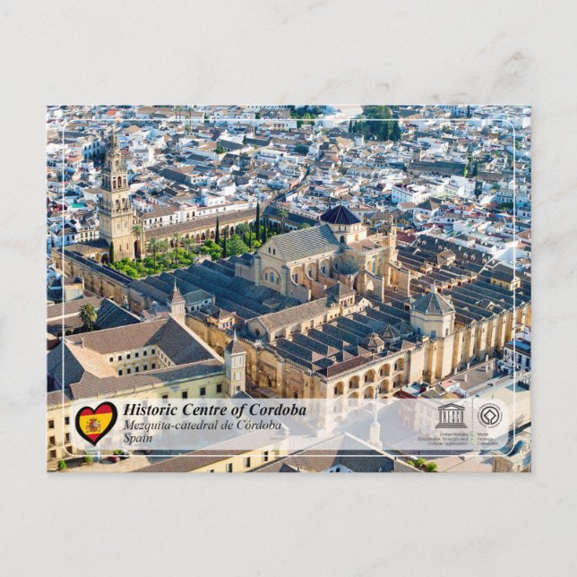 Carte Postale UNESCO WHS - Mezquita catedral de Córdoba (Devant)
