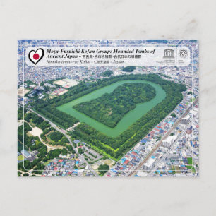 Carte Postale UNESCO WHS - Mozu Kofun - Kofun Nintoku-tenno-ryo
