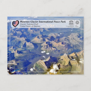 Carte Postale UNESCO  WHS - Parc national de Glacier