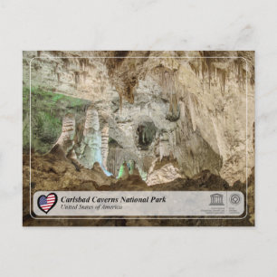 Carte Postale UNESCO WHS - Parc national des grottes de Carlsbad