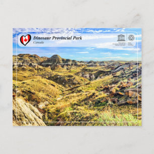 Carte Postale UNESCO WHS - Parc provincial de Dinosaur