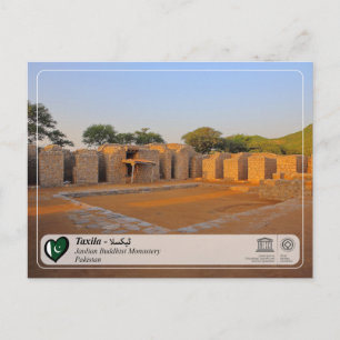 Carte Postale UNESCO WHS - Taxila - Monastère bouddhiste de Jaul