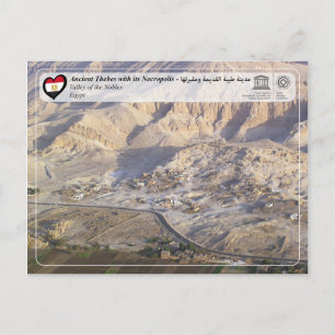 Carte Postale UNESCO WHS - Thèbes antiques - Thèbes Necropolis
