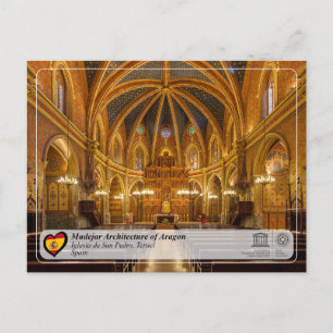 Carte Postale UNESCO WHS - Torre e iglesia de San Pedro