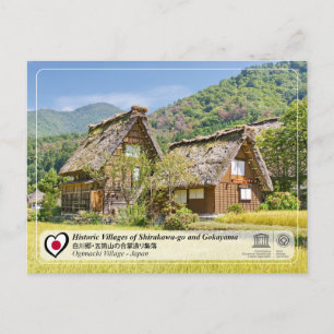 Carte Postale UNESCO WHS - Village d'Ogimachi - Villages de Shir