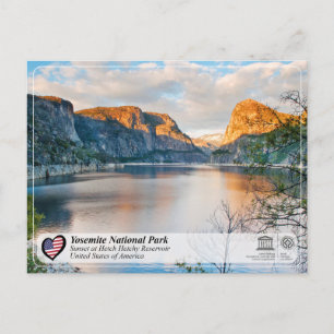 Carte Postale UNESCO WHS - Yosemite - Hetch Hetchy Réservoir