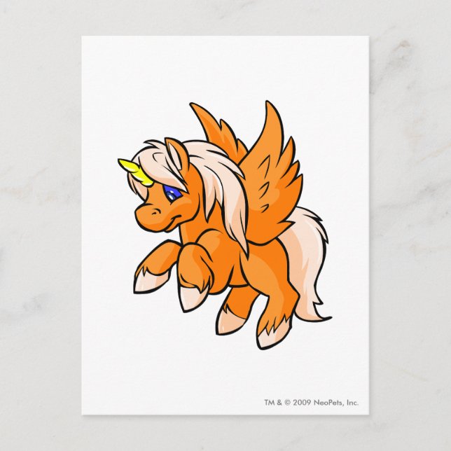 Carte Postale Uni Orange (Devant)