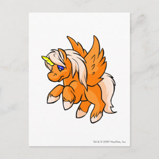 Carte Postale Uni Orange