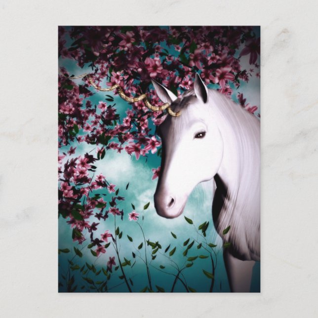 Carte postale Unicorn (Devant)