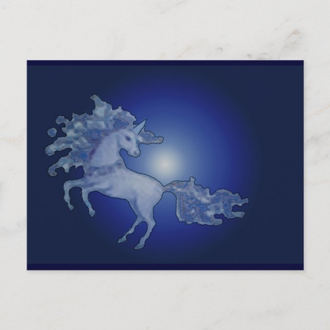 Carte postale Unicorn (Devant)