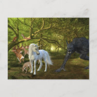 Unicorn Défenseur de la Forêt Deer Werewolf