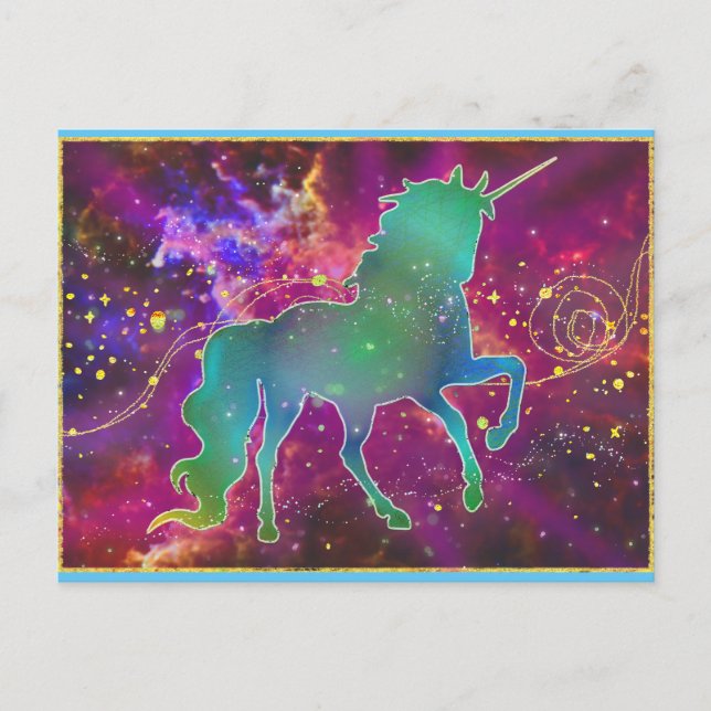Carte postale Unicorn Dreams (Devant)