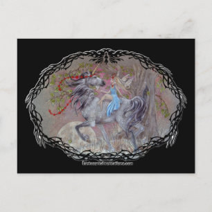 Carte postale - Unicorn Valentine