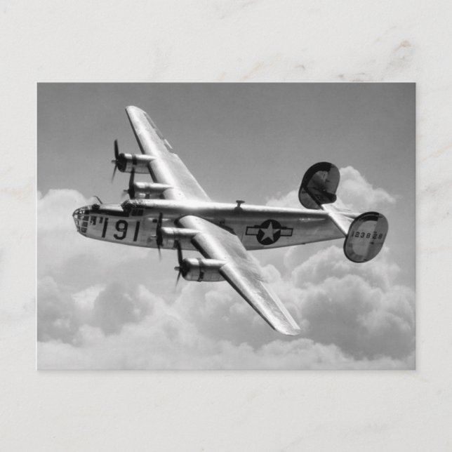 Carte postale unifiée B-24 Liberator (Devant)