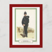 Uniformes militaires vintages, 1903, gendarme