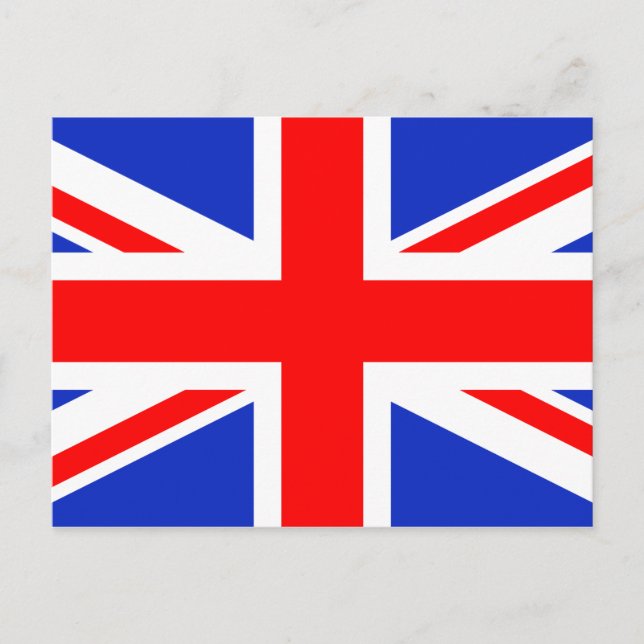 CARTE POSTALE "UNION JACK " (Devant)
