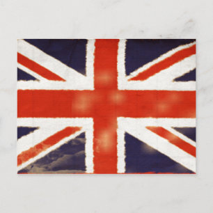 Carte postale Union Jack vintage