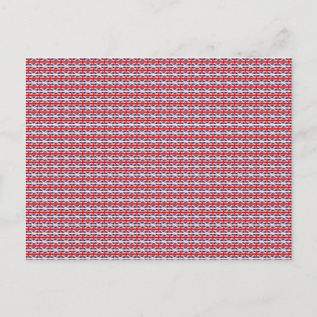 Carte Postale Union Jacks of United Kingdom - Multiple (Devant)