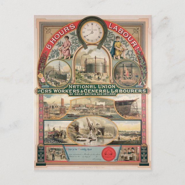 Carte Postale Union nationale (Devant)