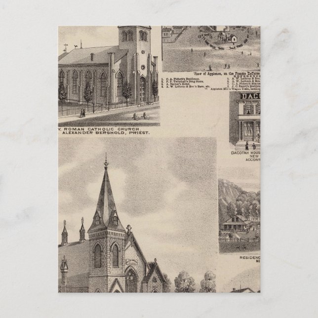 Carte Postale Union presbytérienne, Minnesota (Devant)