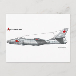 Carte Postale Union soviétique Ilyushin Il-28 Beagle