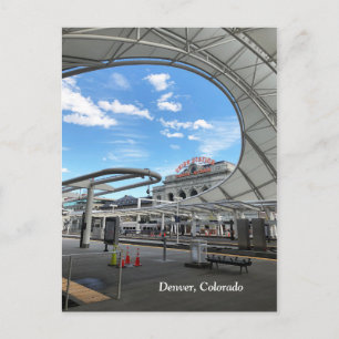Carte Postale Union Station à Denver, Colorado